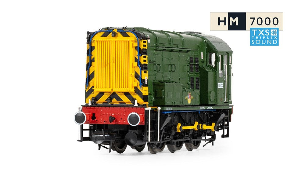 Hornby R30301TXS OO BR, Class 08, 0-6-0, D3069 - Era 5 (Sound Fitted)