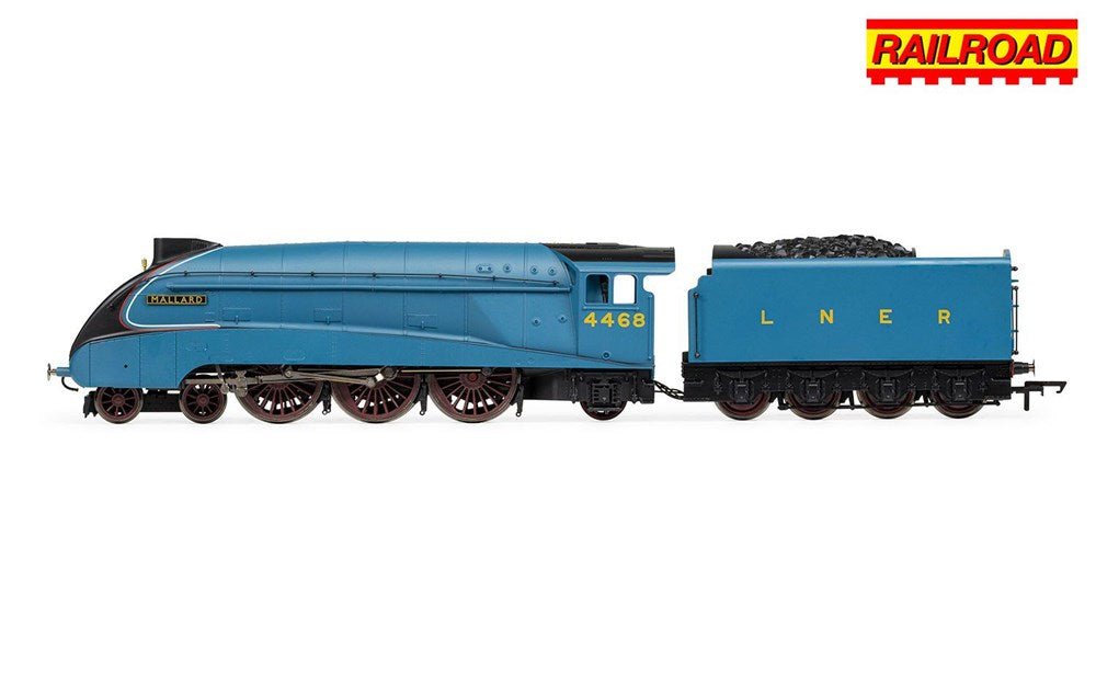 Hornby R3395TTS RailRoad LNER, A4 Class, 4-6-2, 4468 ‘Mallard’ - Era 3