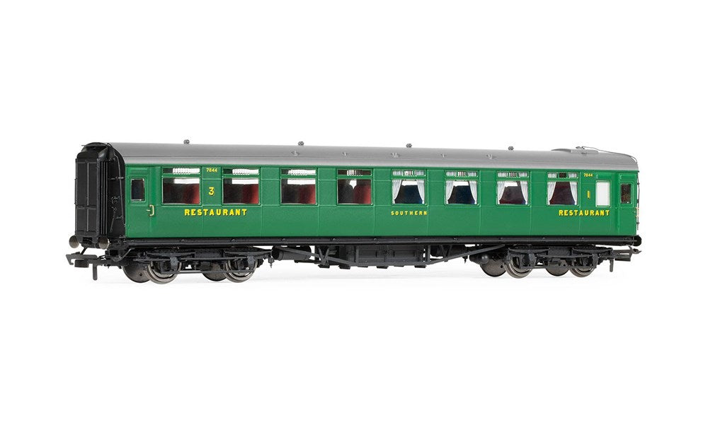 Hornby R40221 OO SR, Maunsell Dining Saloon Comp, 7844 - Era 3 - Discontinued