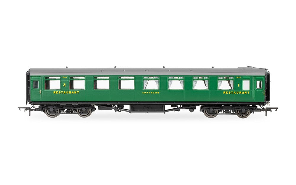 Hornby R40221 OO SR, Maunsell Dining Saloon Comp, 7844 - Era 3 - Discontinued
