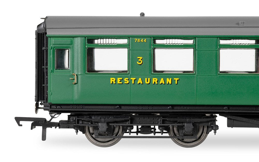 Hornby R40221 OO SR, Maunsell Dining Saloon Comp, 7844 - Era 3 - Discontinued