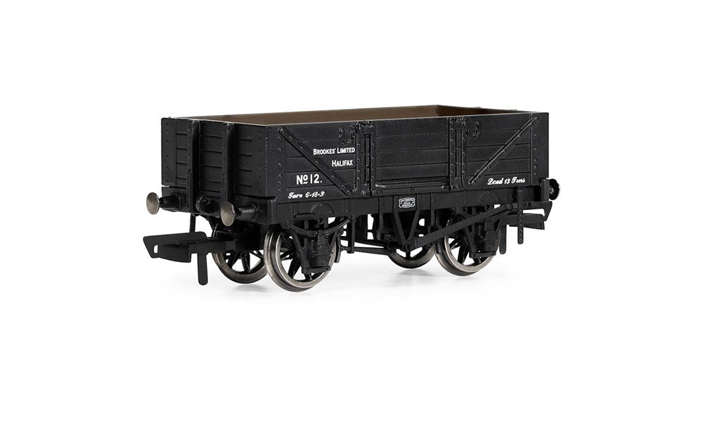 Hornby R60190 OO 4 Plank Wagon, Brookes Limited - Era 3