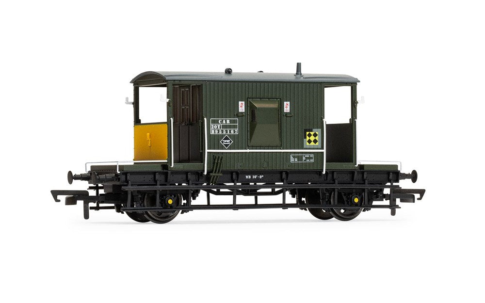 Hornby R60290 OO BR - CAR B955167 - Brake Van