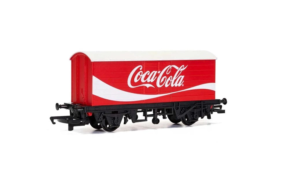 Hornby R6934 OO Coca-Cola LWB Box Van (Suitable for adult collectors)