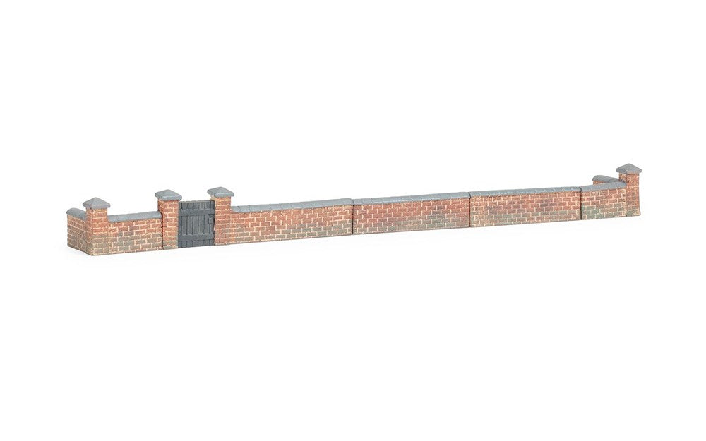Hornby R7354 OO Front and Left Hand Victorian Terrace House Garden Wall