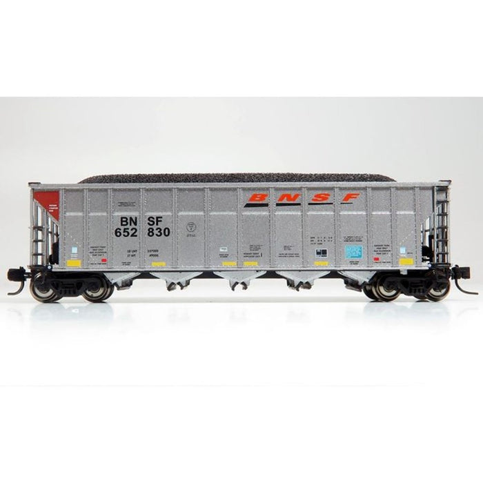 Rapido Trains 538001 N AutoFlood III RD Coal Hopper: BNSF Wedge scheme - 6 pack