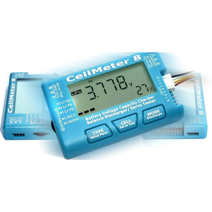 RC Pro BM002 Cell Meter 8 Servo/Battery Tester