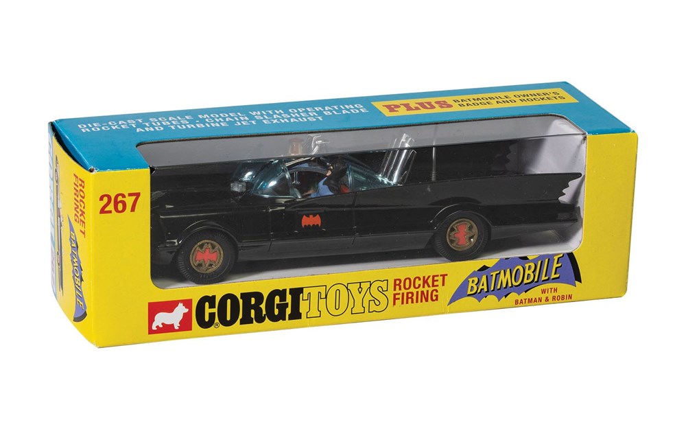 Corgi RT26701 Corgi Toys 267 - 1966 Batmobile With Batman & Robin (Reissue)