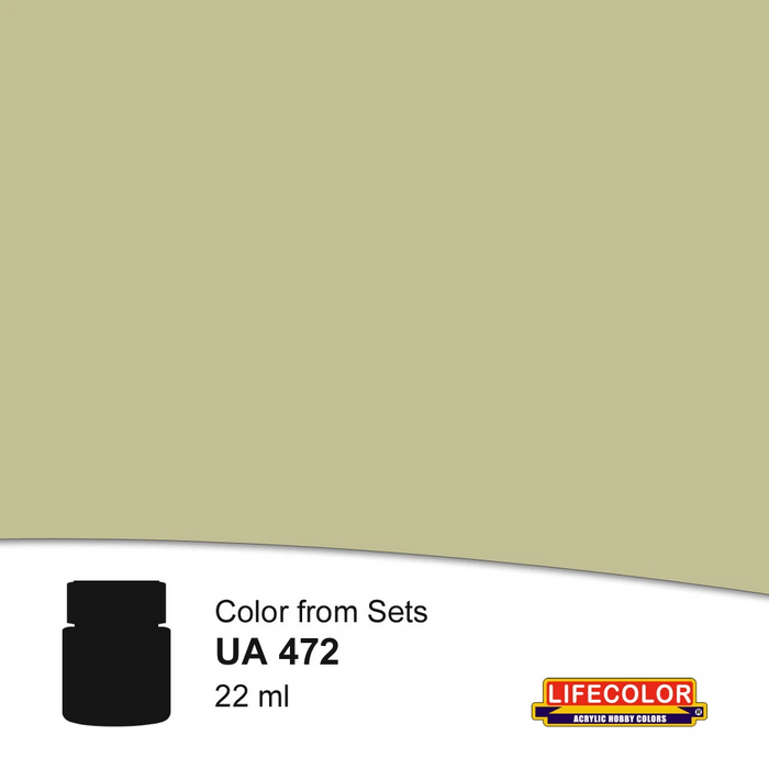 Lifecolor UA472 Faded Green (22ml)