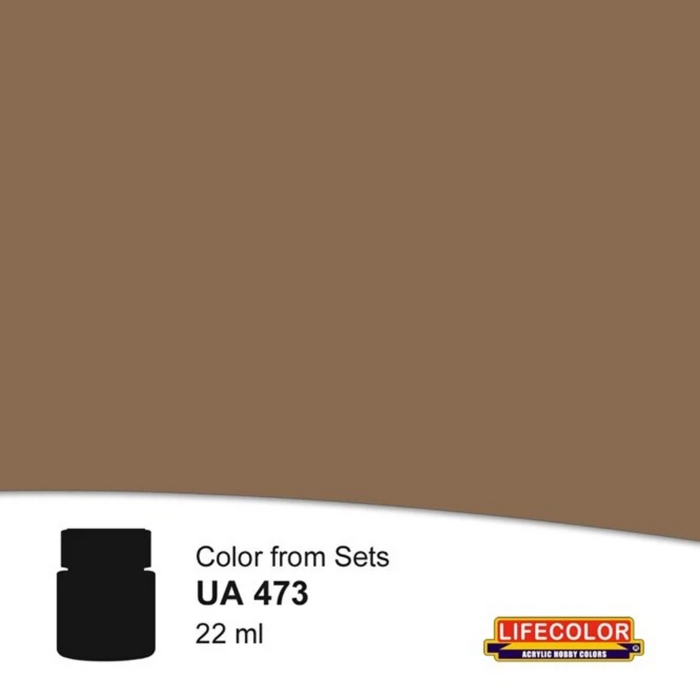 Lifecolor UA473 Dark Brown (22ml)
