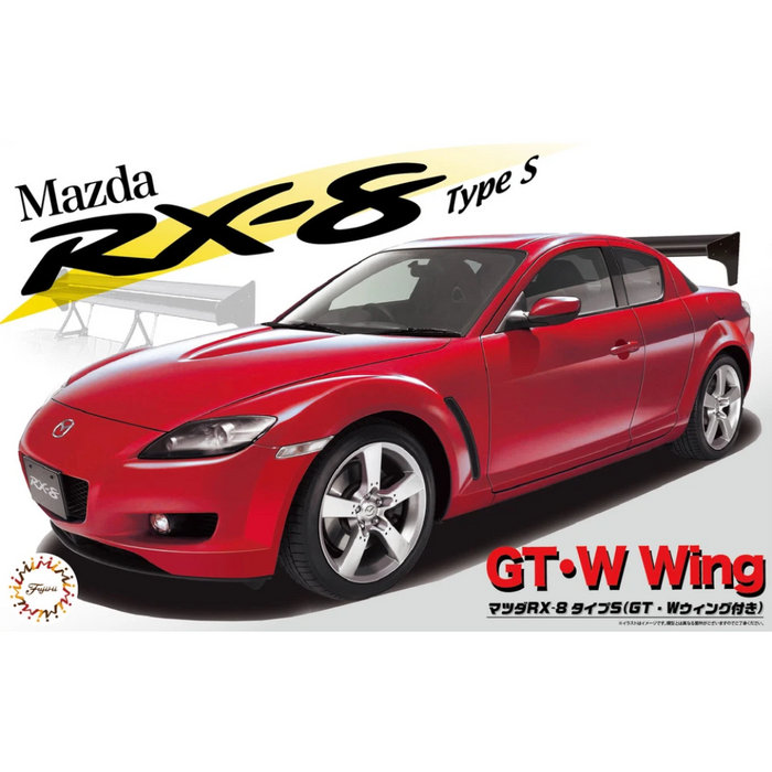 Fujimi 047966 1:24 Mazda RX8 TS wGT W Wing