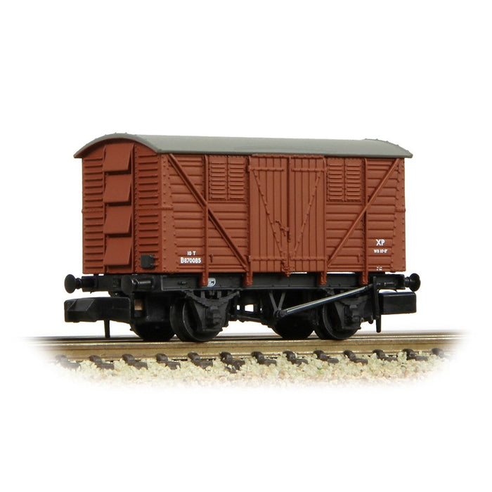 Graham Farish [N] 373-741C BR 10T Meat Van in BR Bauxite (Early)