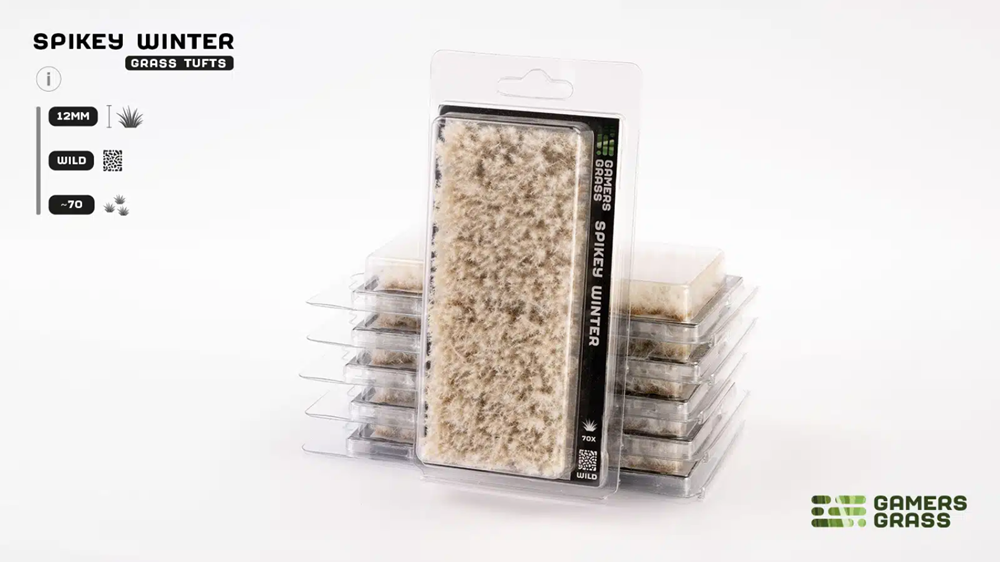 Gamers Grass 12mm Spikey Winter Tufts - Wild