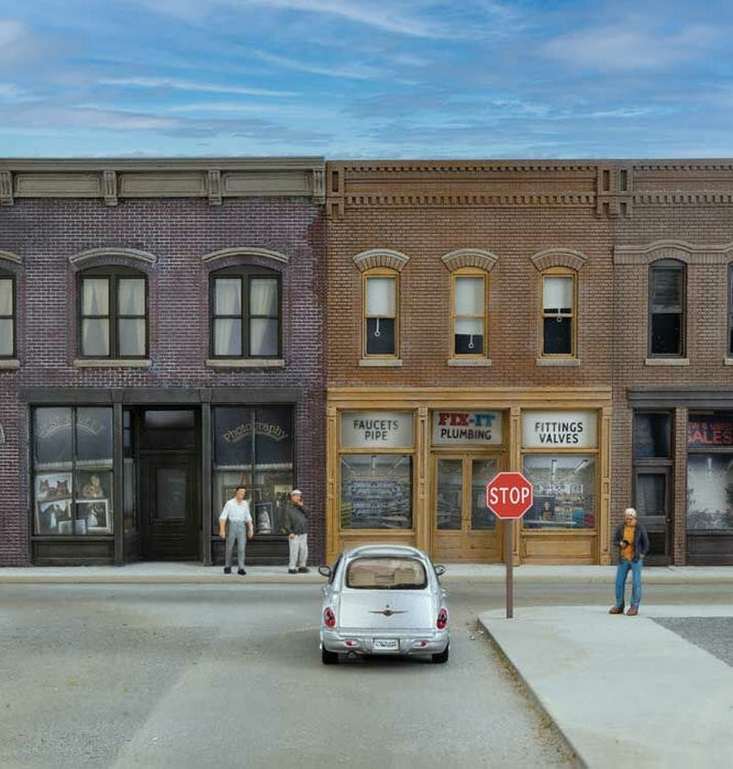 Walthers SceneMaster 949-4212 HO Stop Signs pkg(10) - 1954-Present (red, white)