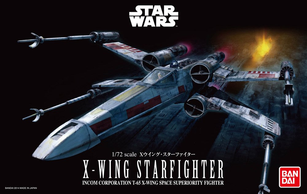 Revell 01200 (Bandai) 1:72 Star Wars X-Wing Starfighter