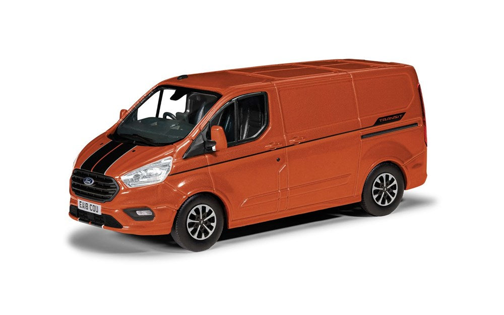 Corgi VA15101 1:43 Ford Transit Custom Sport - Orange Glow