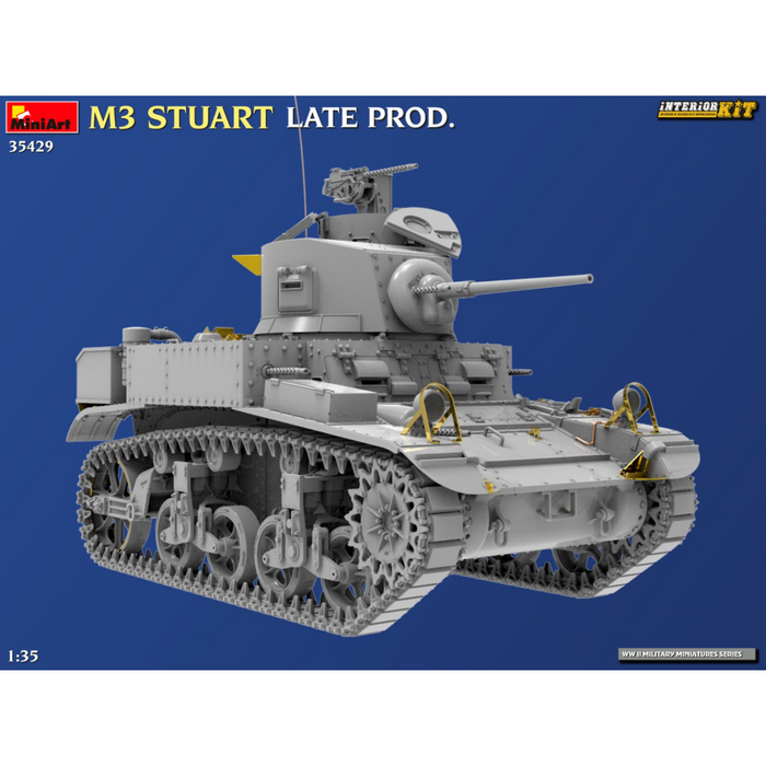 MiniArt 35429 1:35 M3 Stuart Late Prod. Interior Kit
