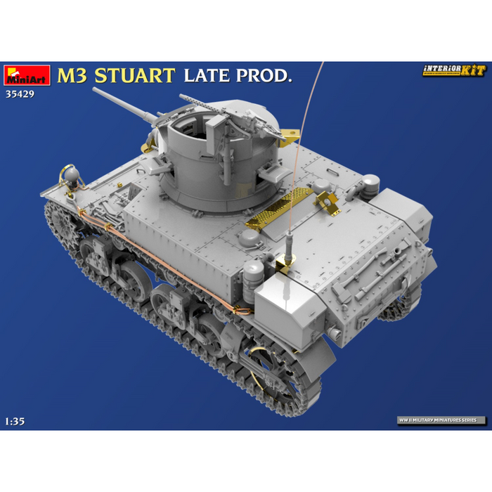 MiniArt 35429 1:35 M3 Stuart Late Prod. Interior Kit