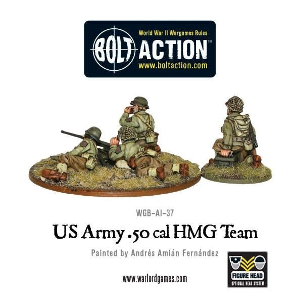 Bolt Action US Army 50 Cal HMG team