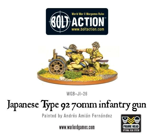 Bolt Action Japanese Type 92 70mm Infantry Gun