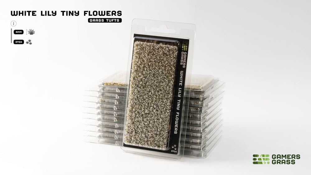 Gamers Grass White Lily Tiny Flowers