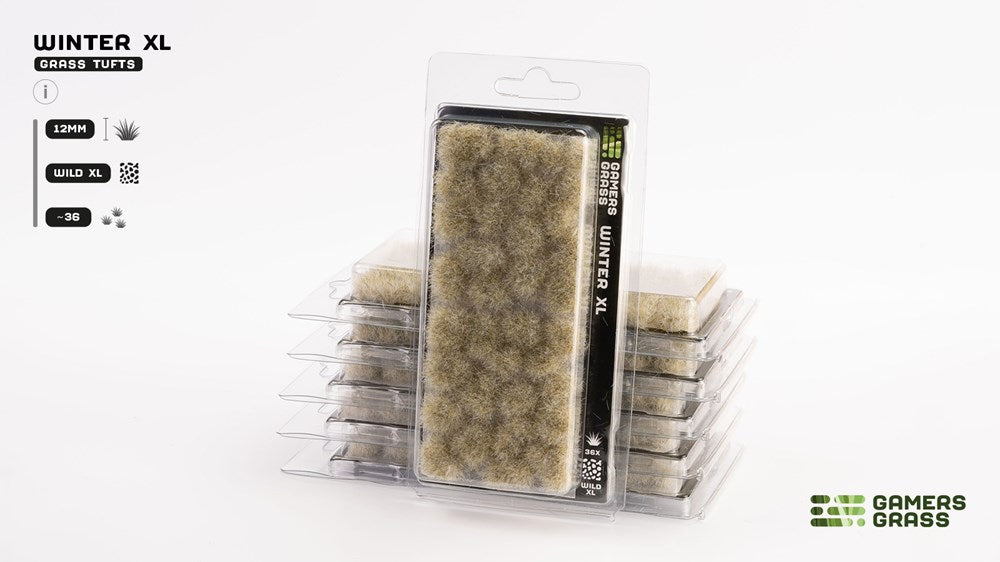 Gamers Grass 12mm Winter XL Tufts - Wild