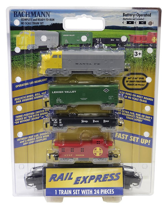 Bachmann USA 00958 [HO] Rail Express Train Set