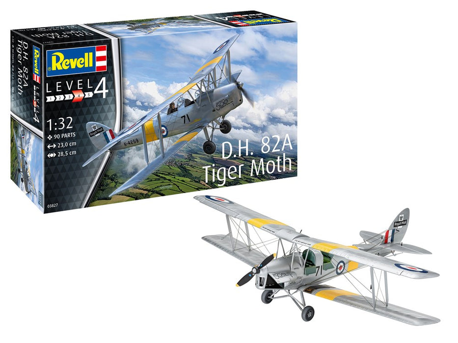 Revell 03827 1:32 D.H. 82A De Havilland Tiger Moth