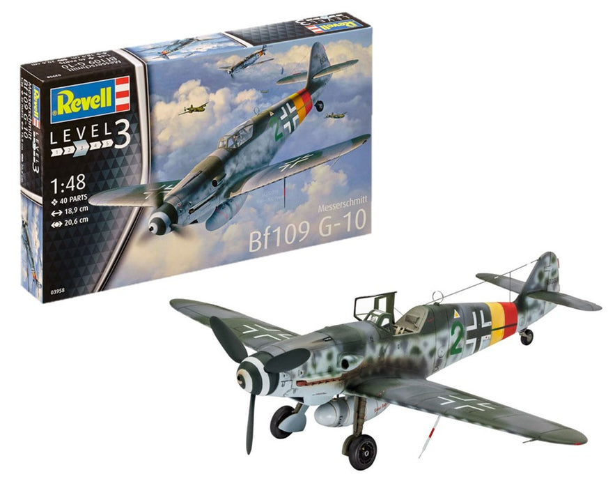 Revell 03958 1:48 Messerschmitt Bf109 G-10