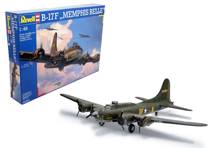 Revell 04297 1:48 B-17F Memphis Belle