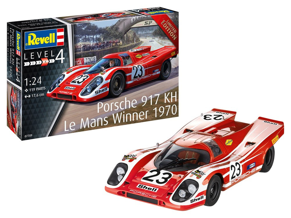 Revell 07709 1:24 Porsche 917K Le Mans Winner 1970