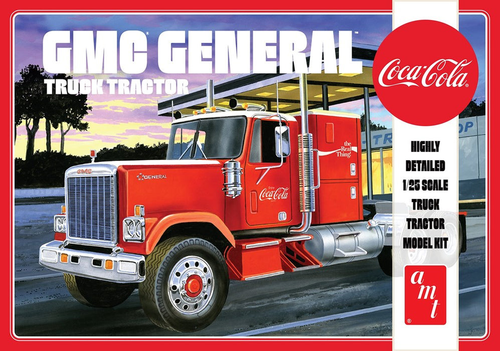 AMT 1179 1:25 1976 GMC General Truck Tractor Coca-Cola