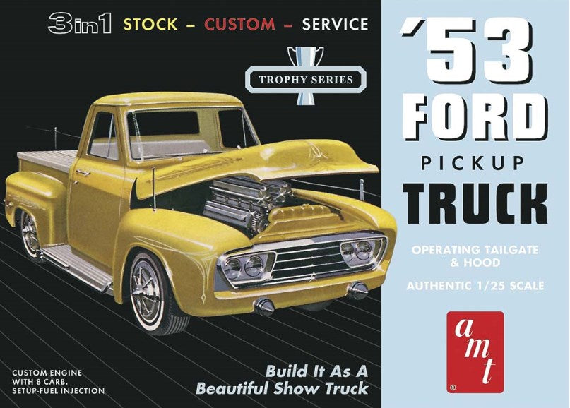 AMT 882 1:25 1953 Ford Pickup Truck Kit