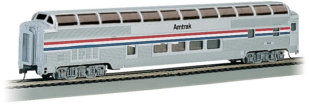 Bachmann USA 13032 [HO] 85' Budd Full-Dome Passenger Car - Amtrak Phase II