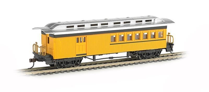 Bachmann USA 13503 [HO] 1860-1880 Combine - Yellow Unlettered