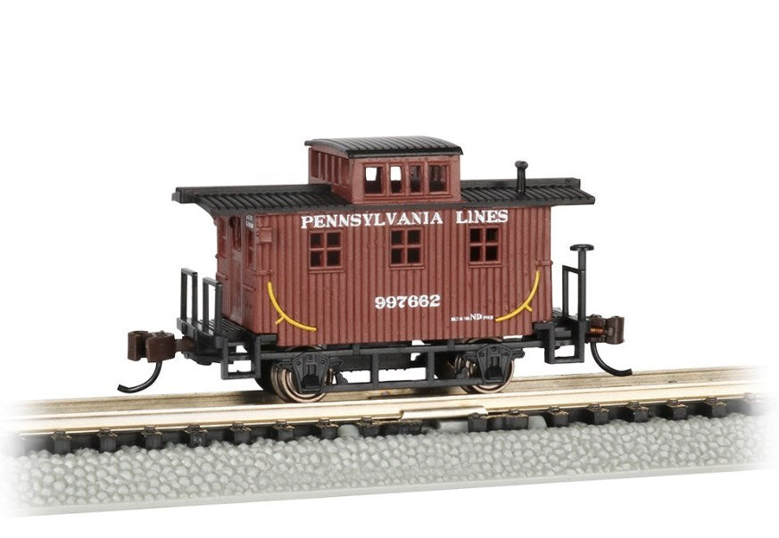 Bachmann USA 15754 [N] Old-Time Caboose - Pennsylvania Lines