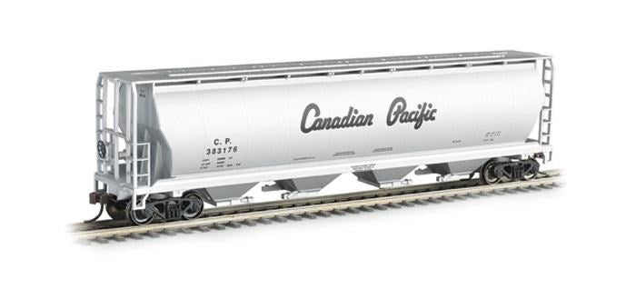 Bachmann USA 19142 [HO] 4-Bay Cylindrical Grain Hopper - Canadian Pacific