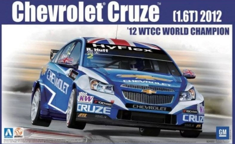 Beemax B24003 1:24 Chevrolet Cruze 1.6T 2012 WTCC World Champion