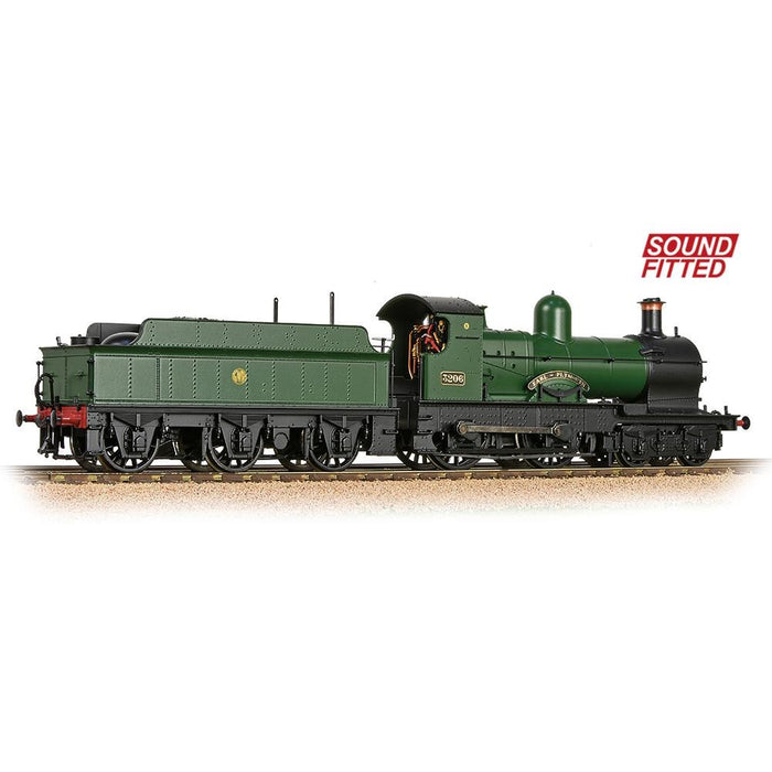 Branchline [OO] 31-090DS GWR 32XX 'Earl' 3206 'Earl of Plymouth' - GWR Green (S'button) (DCC Sound)