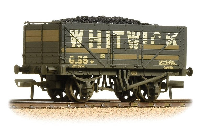 Branchline [OO] 37-092 7 Plank End Door Wagon 'Whitwick' with Load [W]