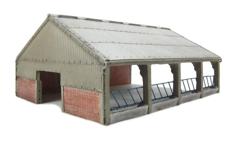 Branchline [OO] 44-108 Scenecraft Modern Farm Barn