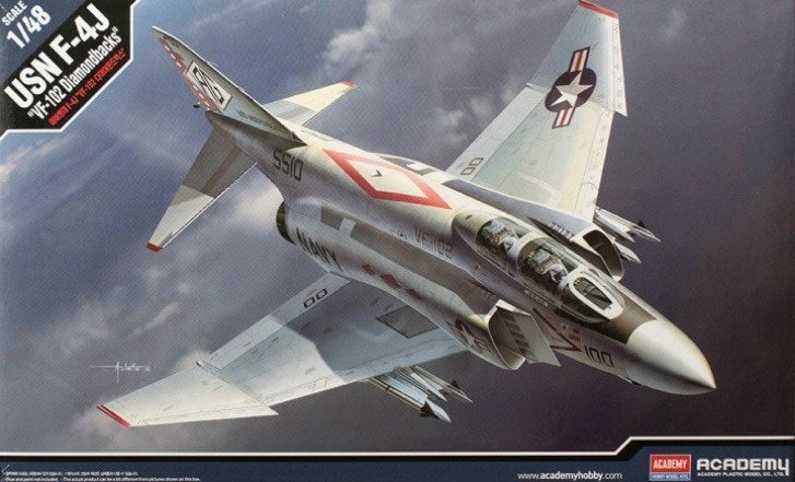 Academy 12323 1/48 USN F-4J Phantom VF-102 Diamondbacks