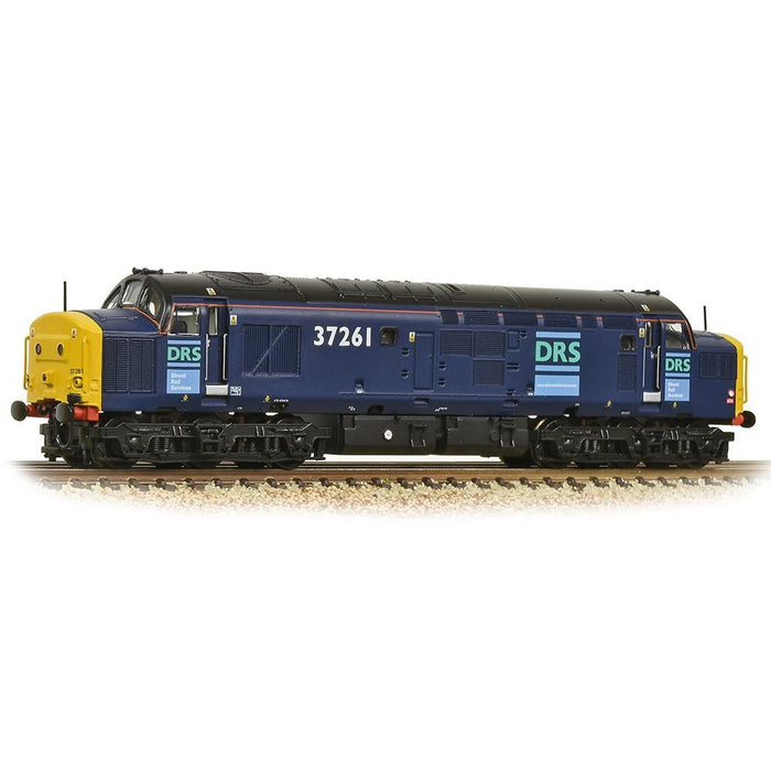 Graham Farish [N] 371-471 Class 37/0 Centre Headcode 37261 DRS Blue