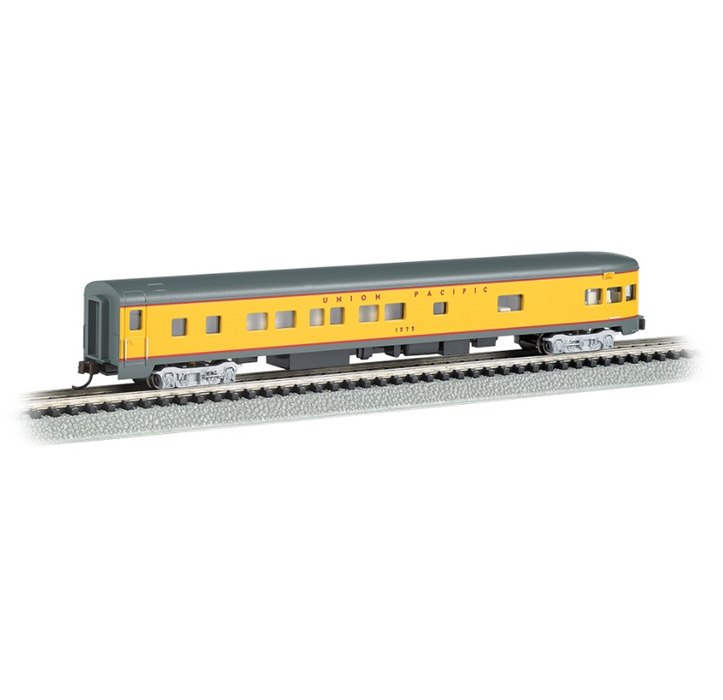 Bachmann USA 14354 [N] 85' Smooth-Side Observation Car - Union Pacific (Lighted)