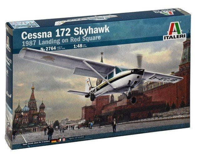 Italeri 2764 1:48 Cessna 172 Skyhawk II - 1987 'Landing on Red Square'
