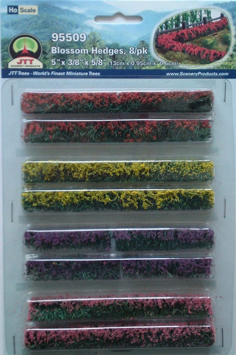 JTT 95509 Flower Hedges 127mm (8pcs)