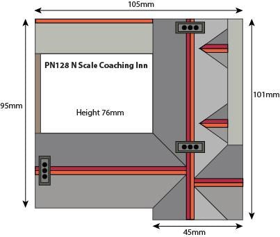 Metcalfe PN128 [N] Coaching Inn Kit