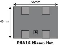 Metcalfe PN815 [N] Nissen Hut Kit