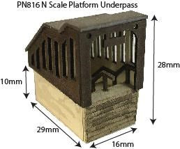 Metcalfe PN816 [N] Platform Underpass Mini-Kit