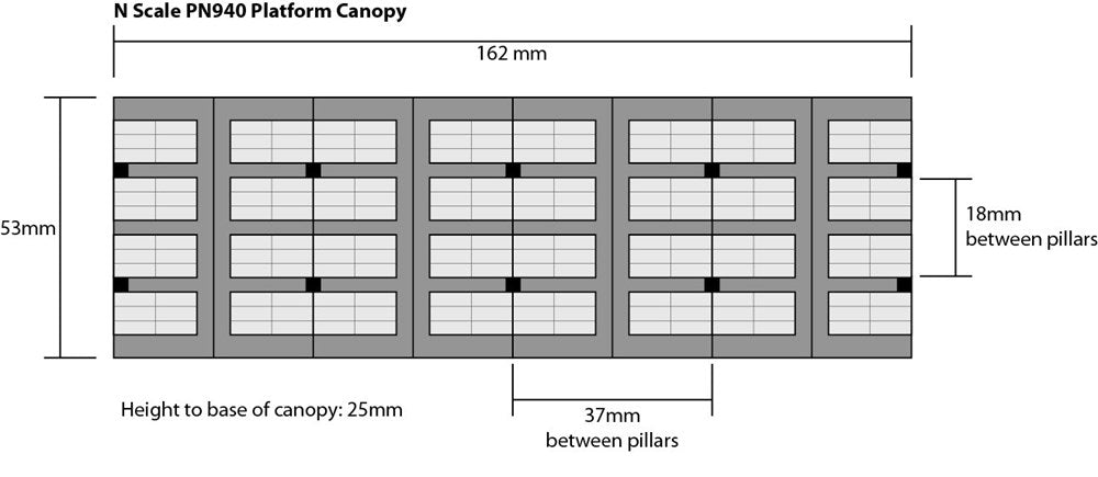 Metcalfe PN940 [N] Platform Canopy Kit
